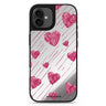 Stripe My Heart iPhone 17 愛心鏡面手機殼 主圖設計