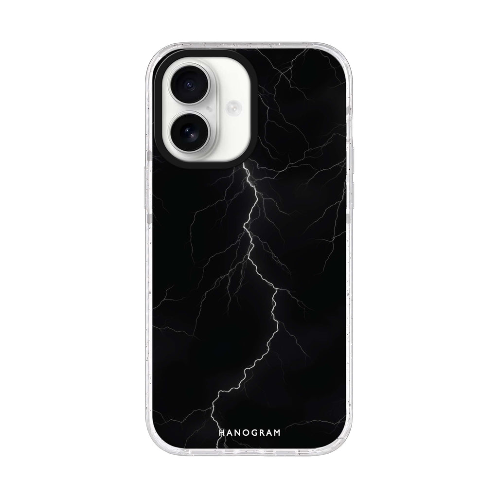 Thunder iPhone 17 水晶透明保護殼正面展示