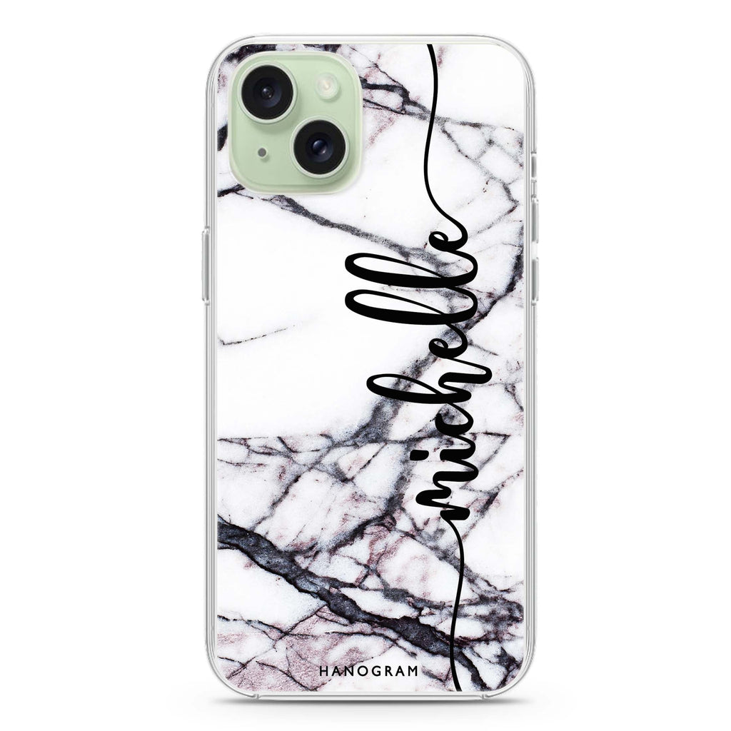 Marble Edition VI iPhone 15 Magsafe 兼容水晶透明保護殼