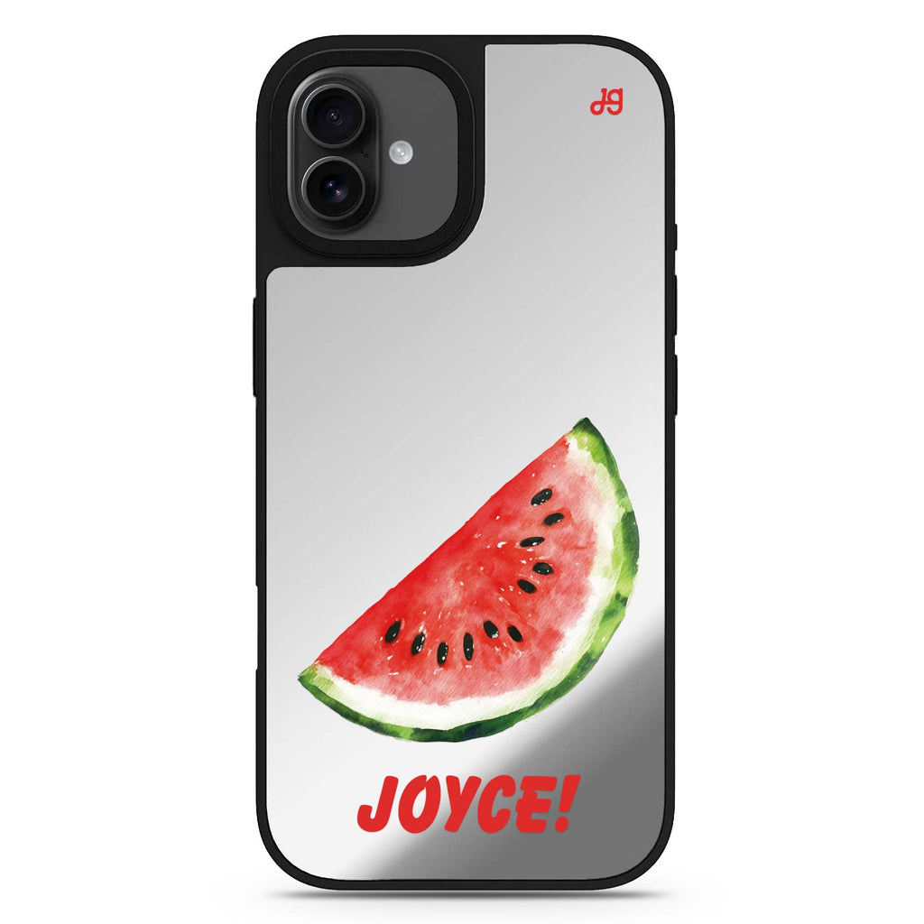 Melon Splash iPhone 17 鏡面手機殼 主圖設計
