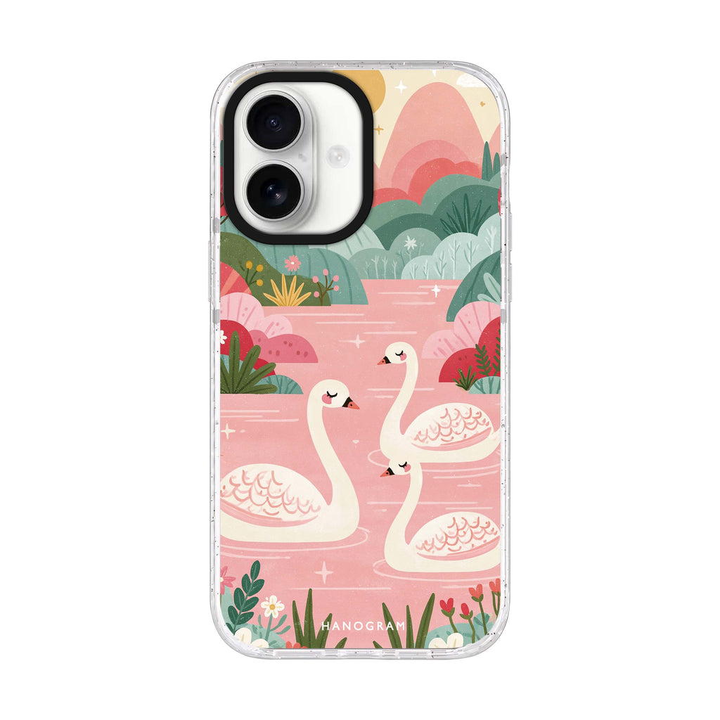 Rosewater Swan Kingdom 水晶透明保護殼