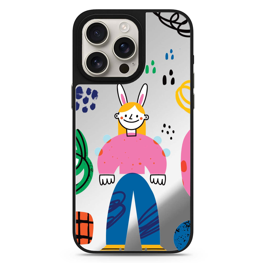 Abstract People 鏡面手機殼