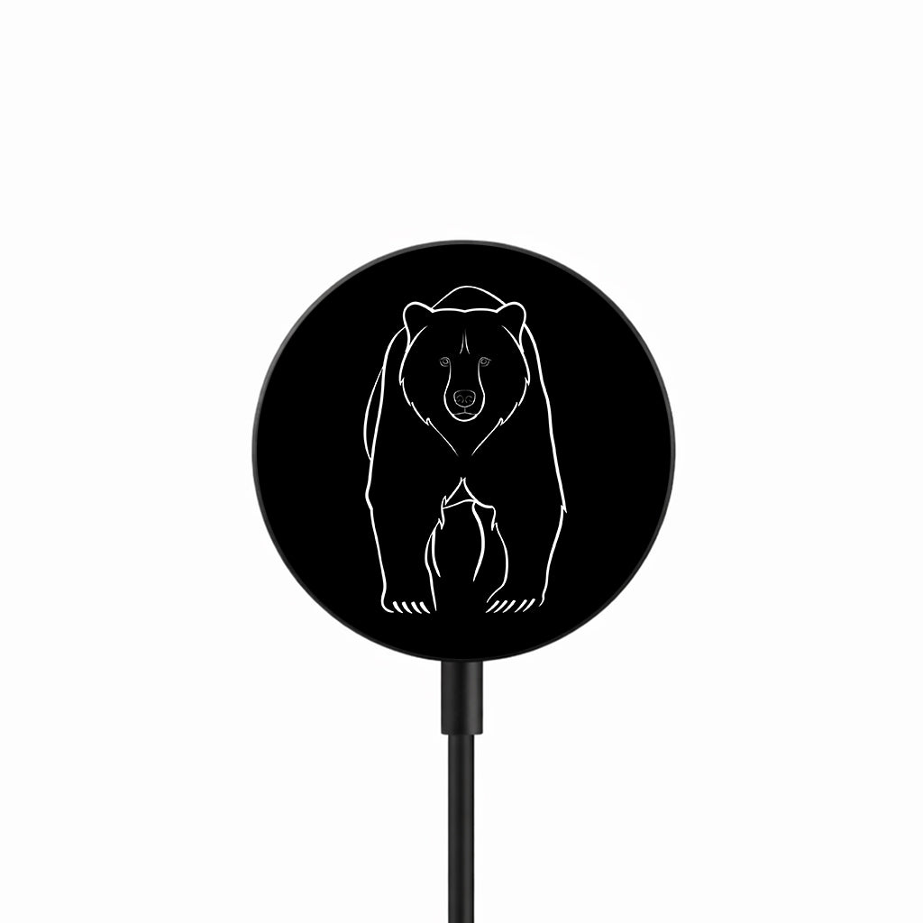 Minimal Bear Line 25W 磁吸無線充電器