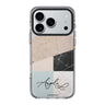 Marble Abstract V iPhone 17 Pro Max MagSafe 水晶透明保護殼 抽象圖案設計 可自訂名字 圖1