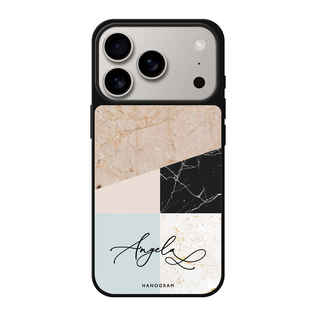 Marble Abstract V 抽象藝術 iPhone 17 Pro Max 鏡面手機殼主圖
