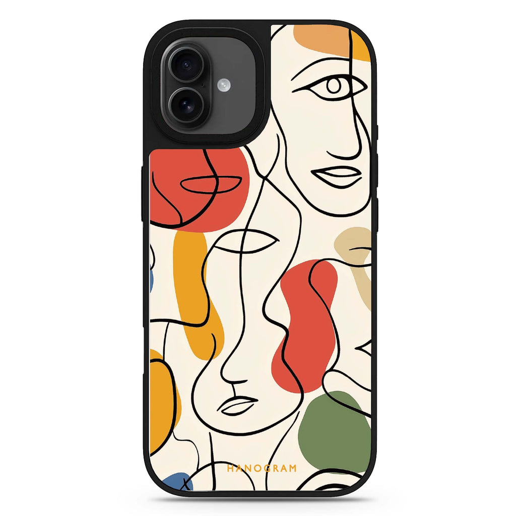 Faces of Joy iPhone 17 鏡面手機殼 主圖設計