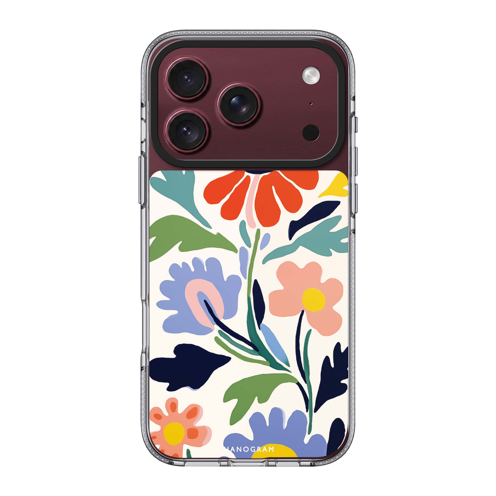 Brushed Blossoms 水晶透明保護殼