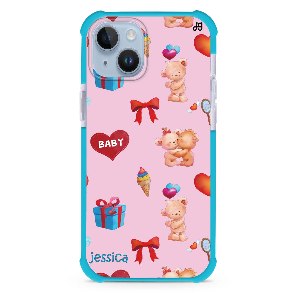 Cute Bear Present 超強防摔保護殼