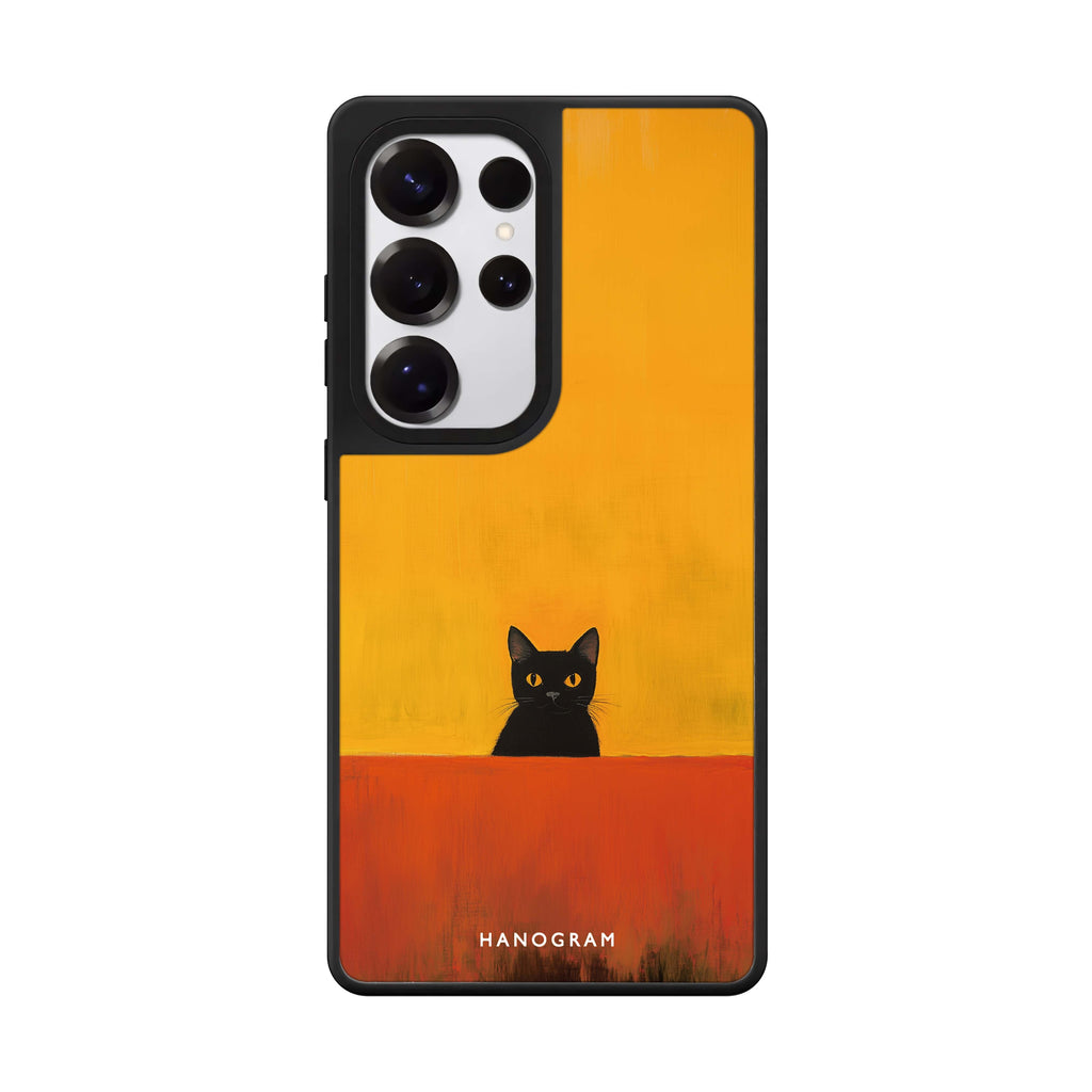 Minimalist Meow 鏡面手機殼