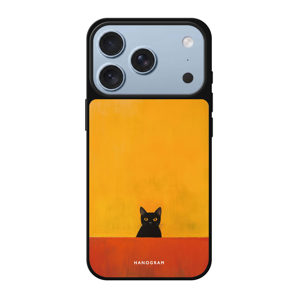 Minimalist Meow 鏡面手機殼