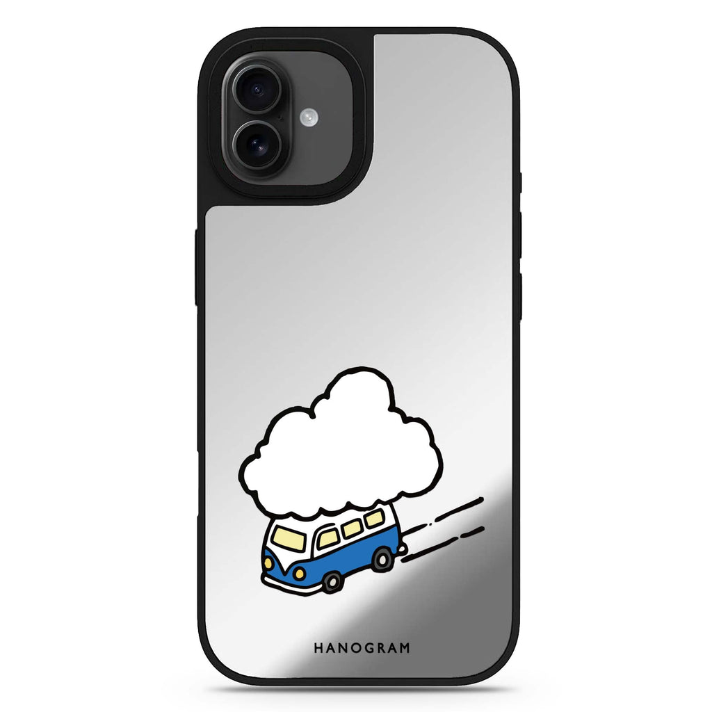Cloud Trip iPhone 17 鏡面手機殼 主圖設計