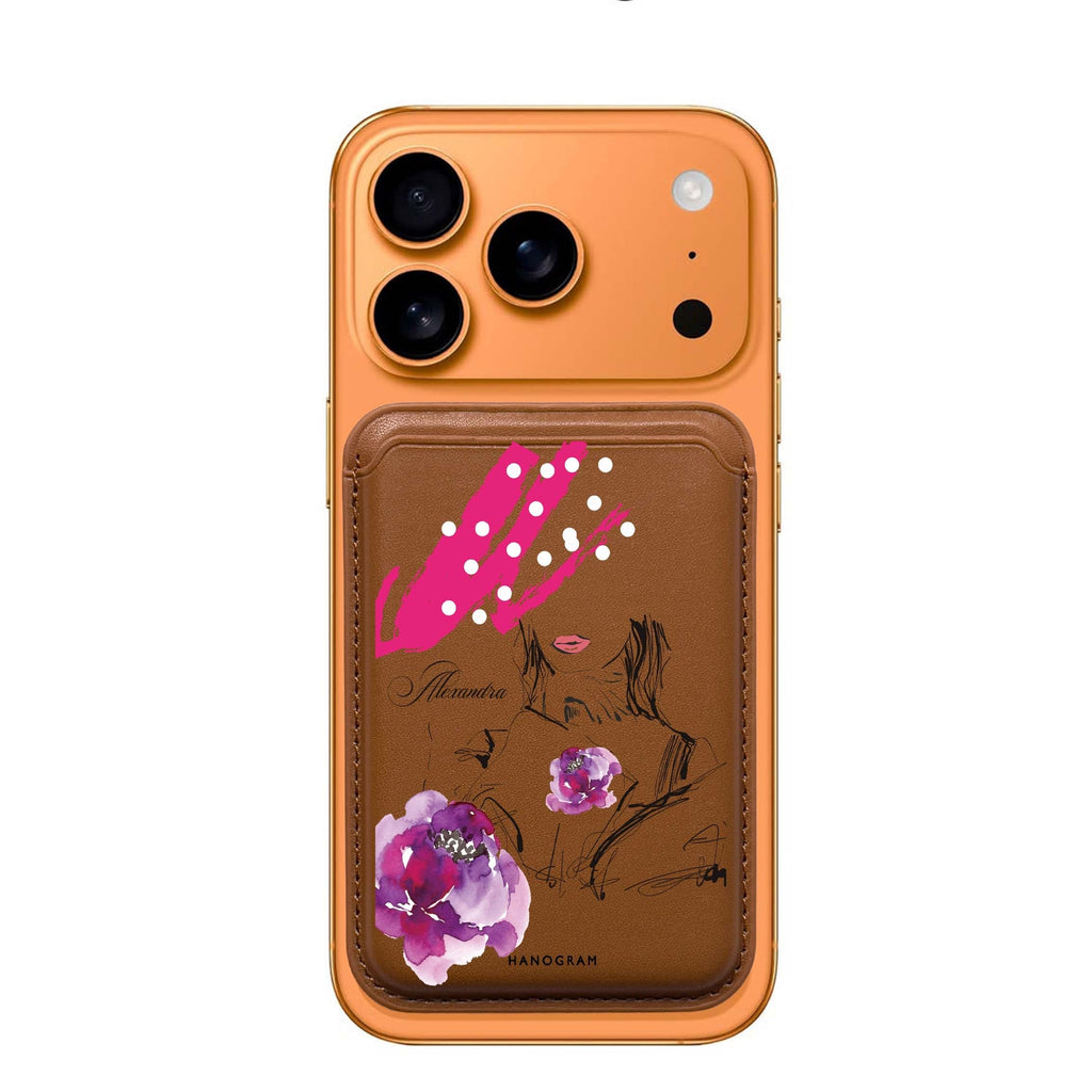 Floral Makeup Magsafe 卡套
