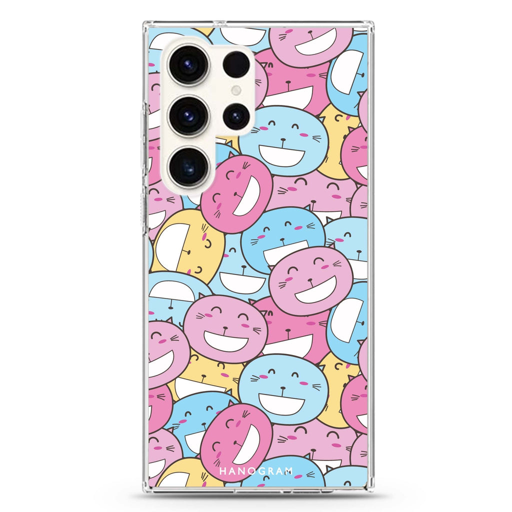 Furry Features Samsung Galaxy Ultra 透明保護殼，適用 S26/S25/S24/S23 Ultra，圖1