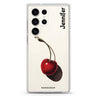Ruby Rhapsody Samsung Galaxy Ultra 可加名字透明保護殼，適用 S26/S25/S24/S23 Ultra，圖1