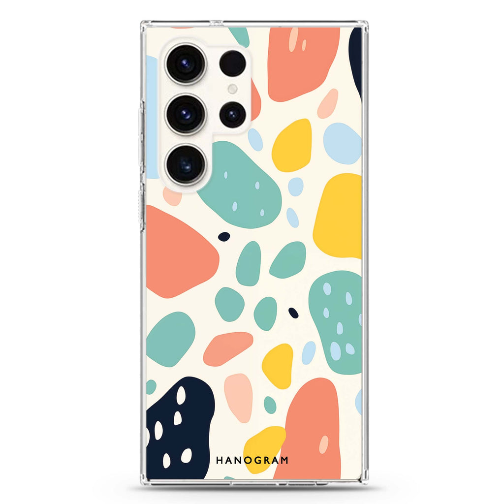 Fragment Chic Samsung Galaxy Ultra 透明保護殼，適用 S26/S25/S24/S23 Ultra，圖1