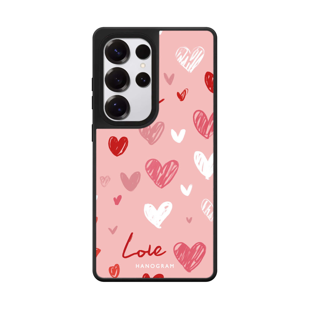 Love Grid 鏡面手機殼
