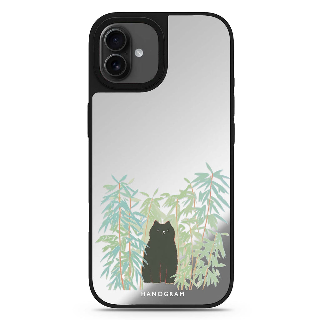 Bamboo Whiskers iPhone 17 鏡面手機殼 主圖設計
