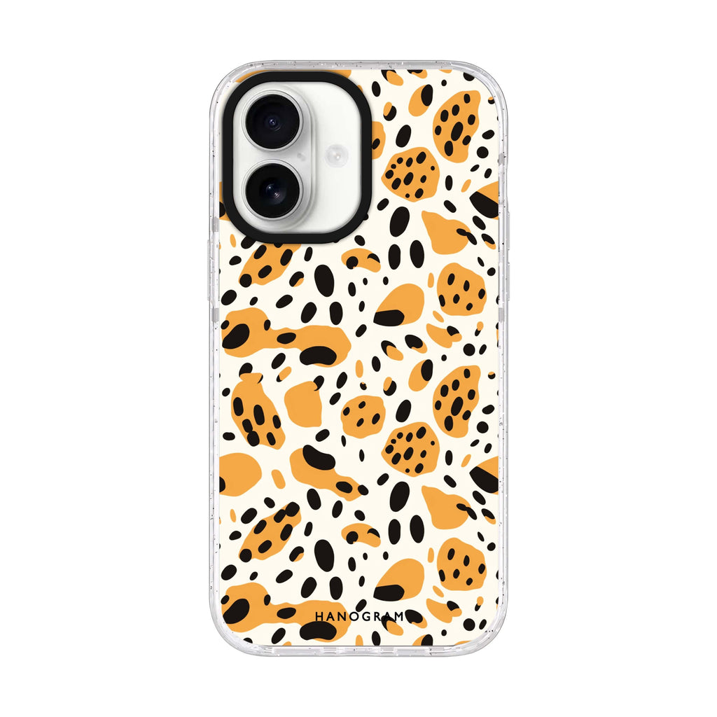 Wild Patterning iPhone 17 水晶透明保護殼正面展示