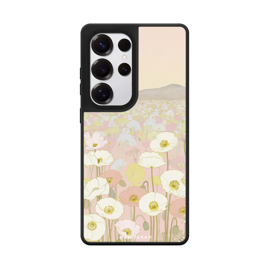 Poppies at First Blush Samsung Galaxy 鏡面手機殼