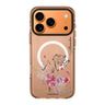 Floral Fairy I iPhone 17 Pro Max MagSafe 水晶透明保護殼 花卉圖案設計 可自訂名字 圖1
