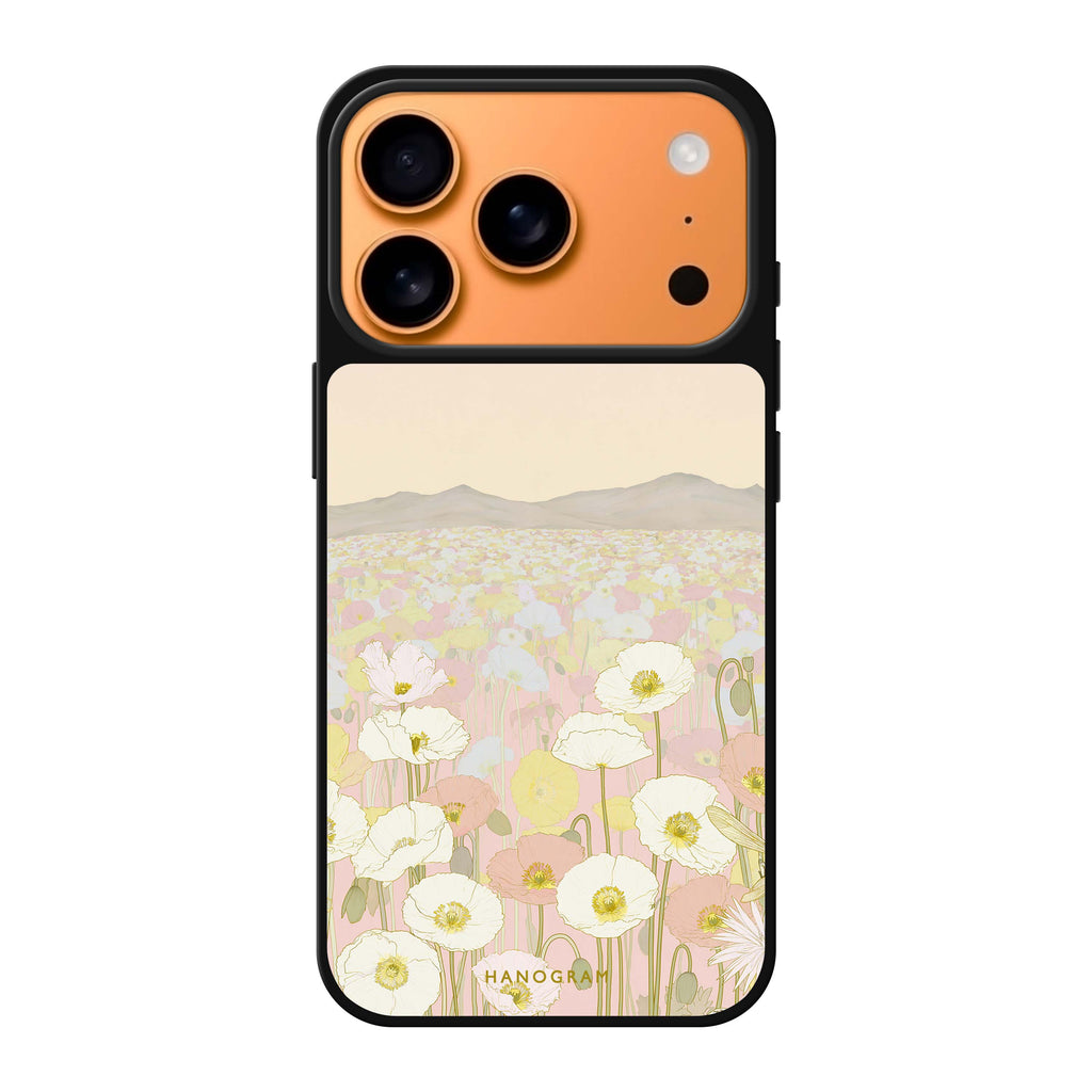 Poppies at First Blush 鏡面手機殼
