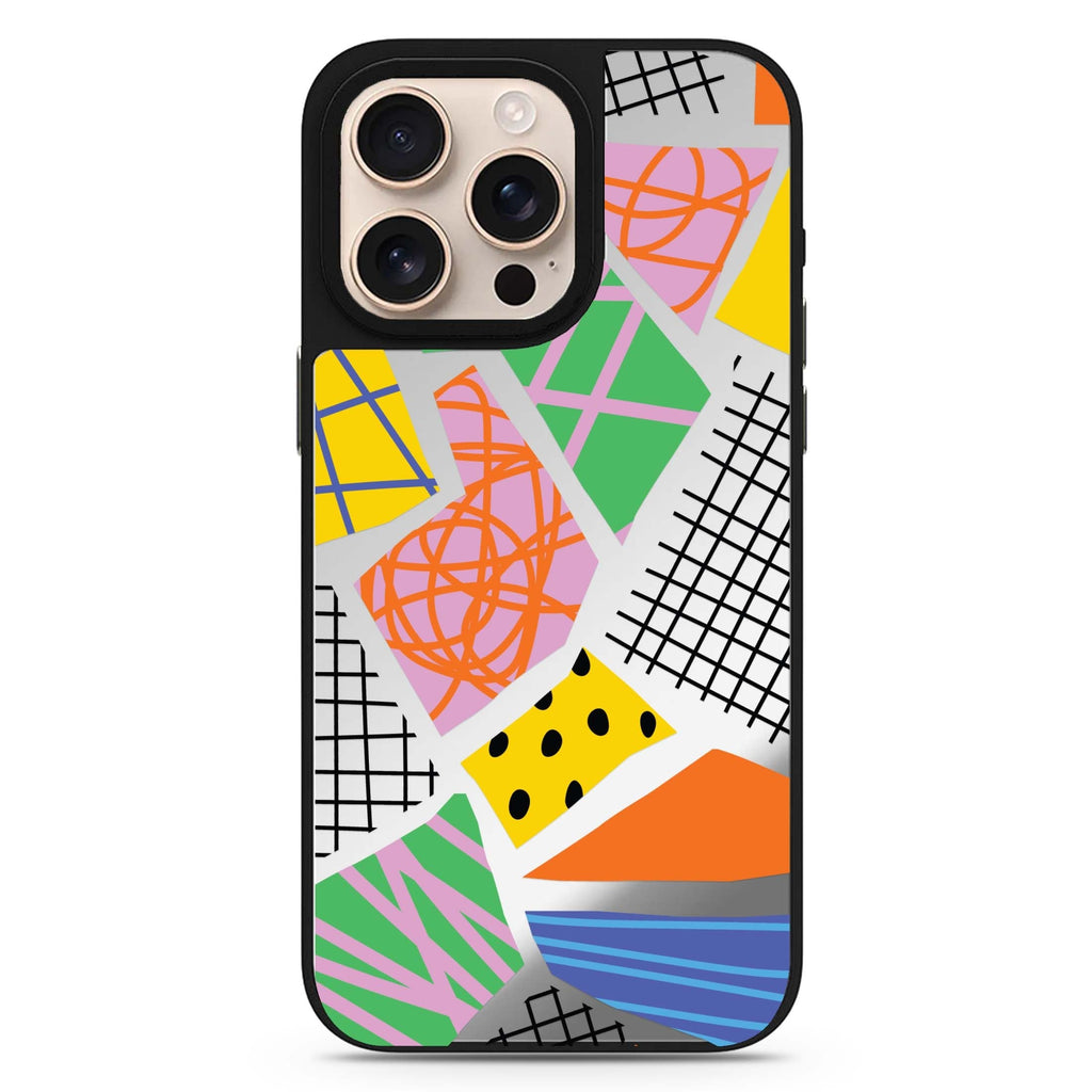 Flowers Pattern 鏡面手機殼