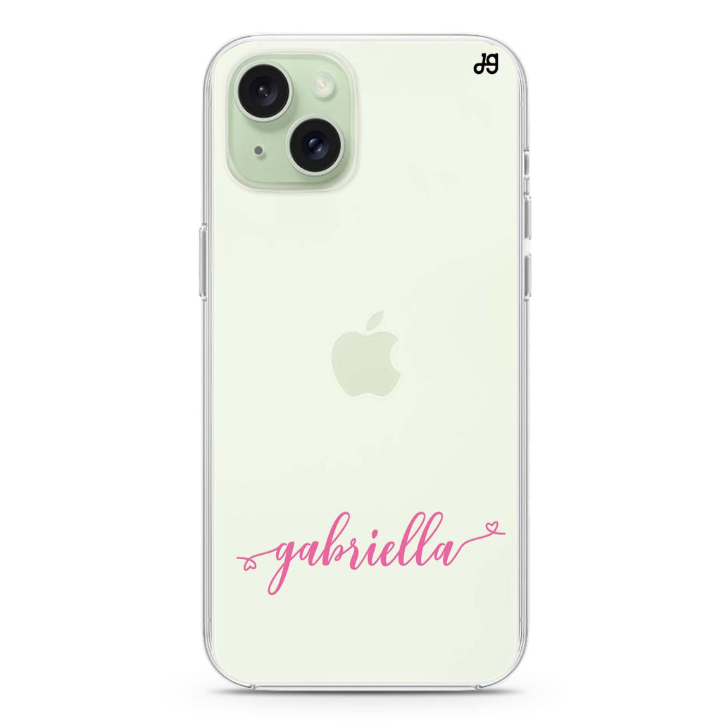 Made with love iPhone 15 水晶透明保護殼