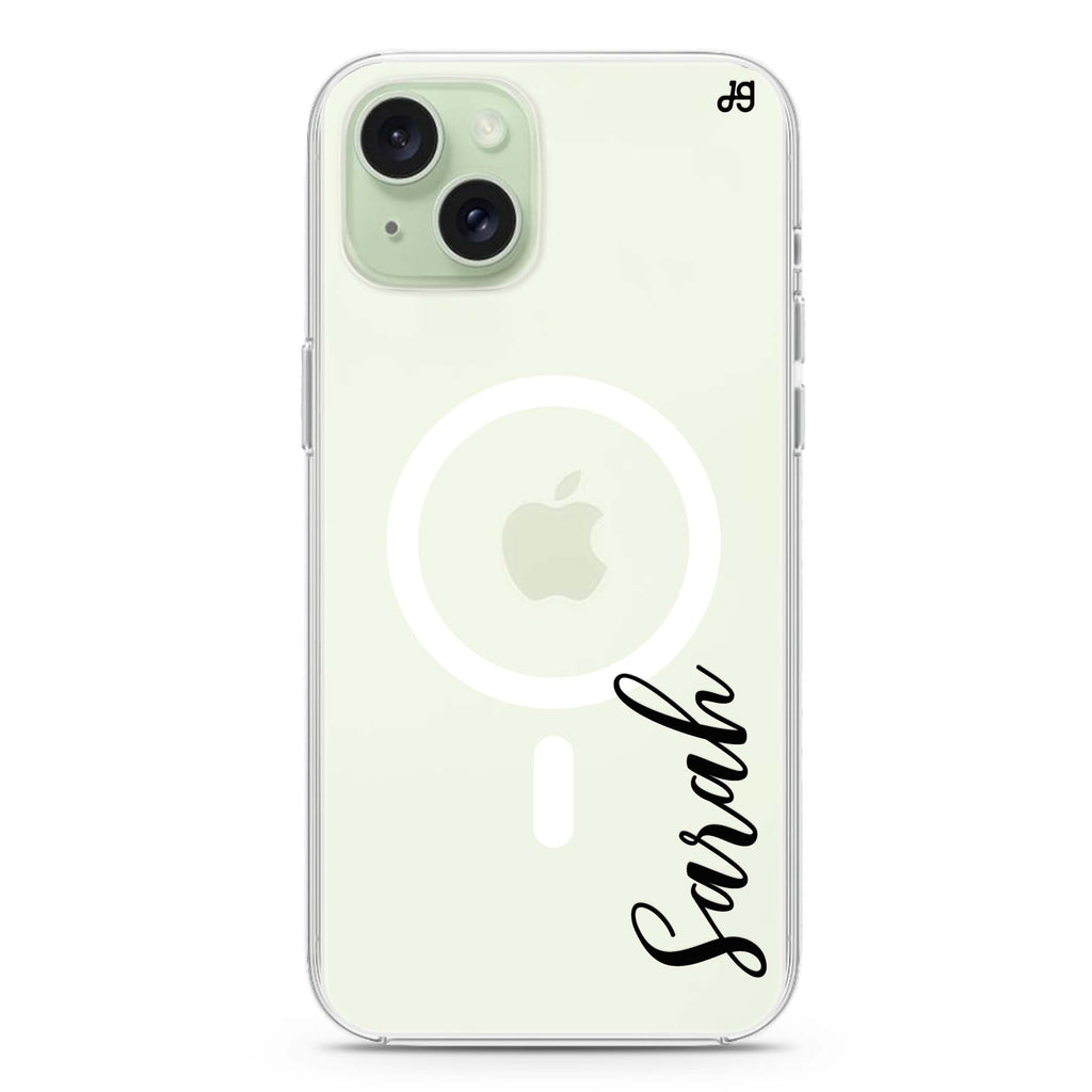 Falling For You iPhone 15 Plus Magsafe 兼容水晶透明保護殼