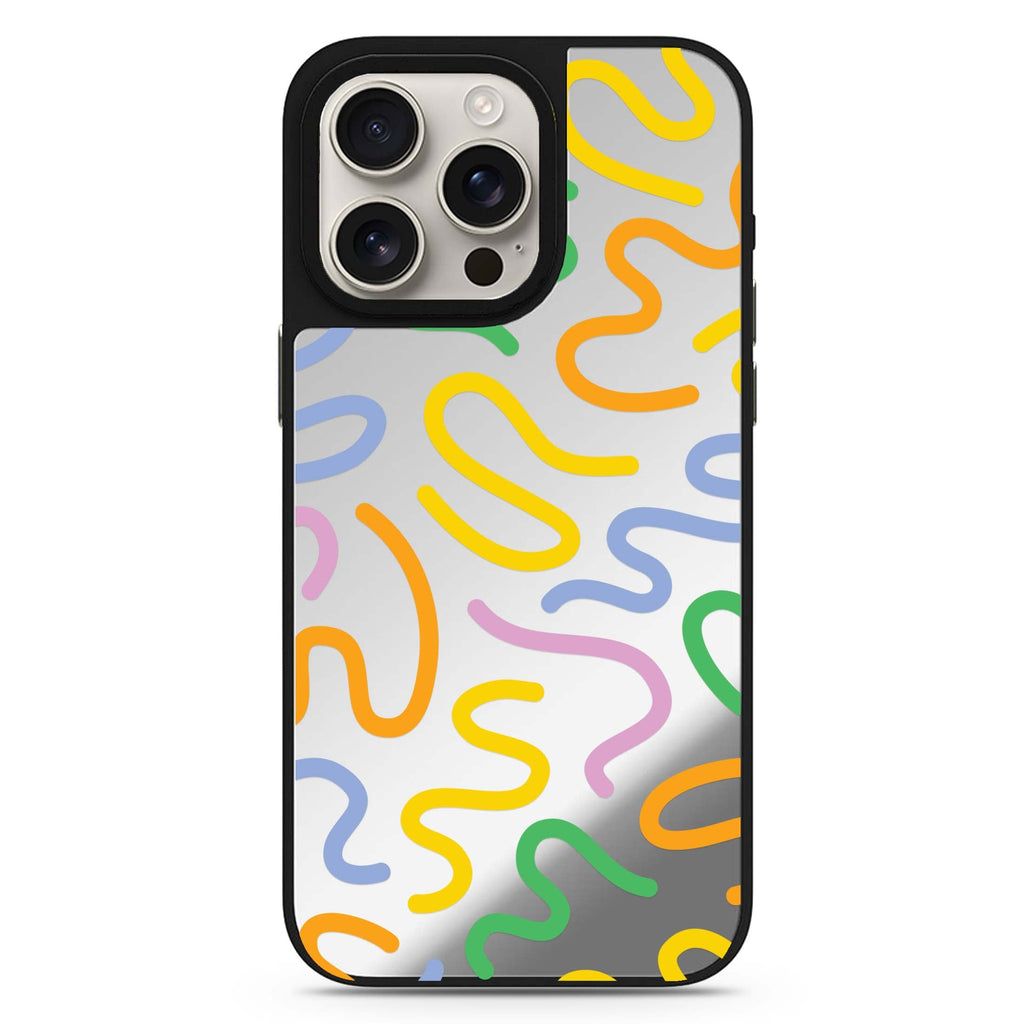 Abstract Doodles 鏡面手機殼