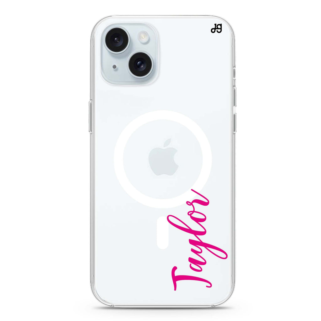 Falling For You iPhone 15 Magsafe 兼容水晶透明保護殼