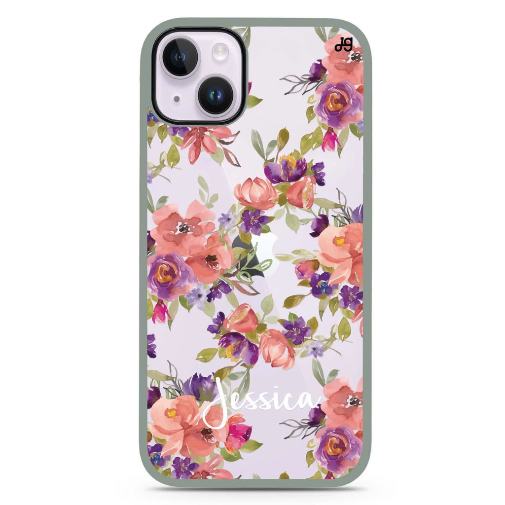 Floral Impression iPhone 15 Plus 防衝擊保護殼