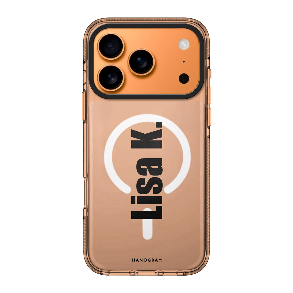 CustomCore iPhone 17 Pro Max MagSafe 水晶透明保護殼 插畫圖案設計 圖1
