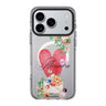 Floral Love Letter iPhone 17 Pro Max MagSafe 水晶透明保護殼 情人節設計設計 可自訂名字 圖1