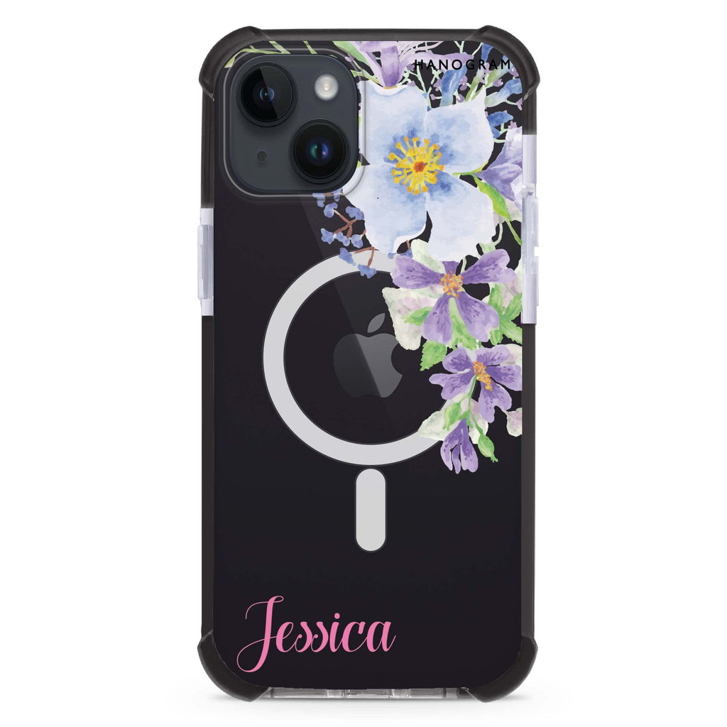 Fragrance of Flower iPhone 15 Plus Magsafe 兼容超強防摔保護殼