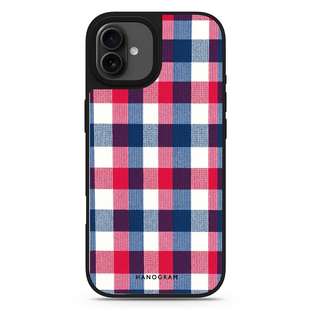Patriot Plaid iPhone 17 鏡面手機殼 主圖設計