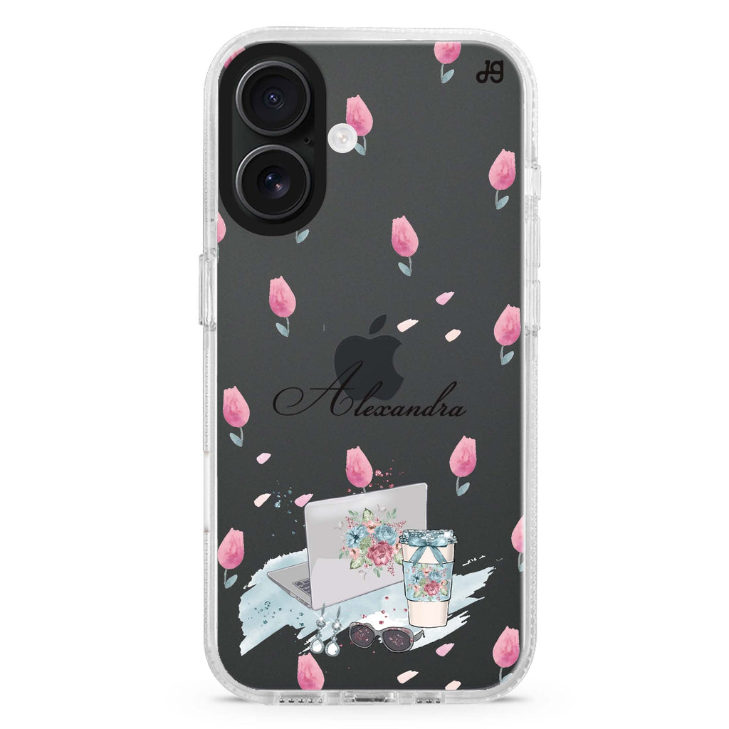My Foral Lifestyle 水晶透明保護殼