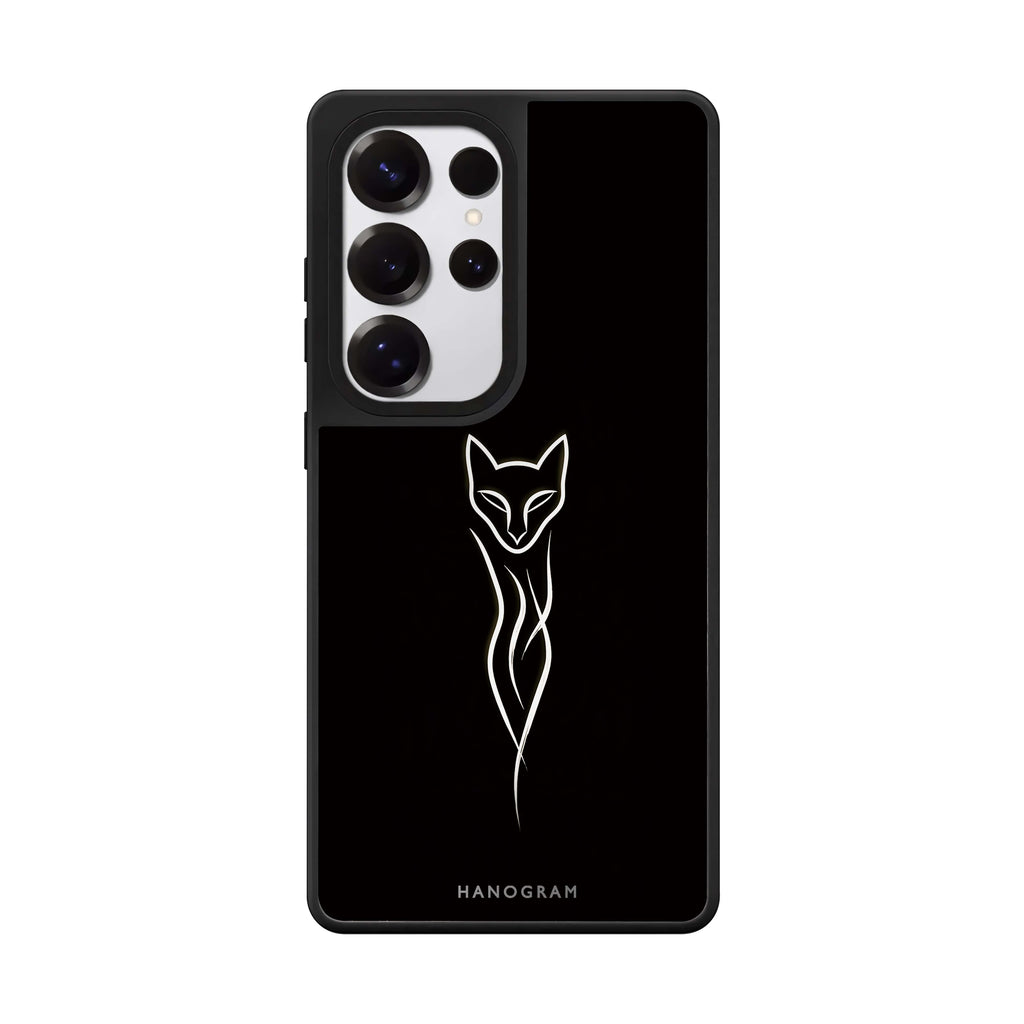 Fox in a Single Stroke Samsung Galaxy 鏡面手機殼