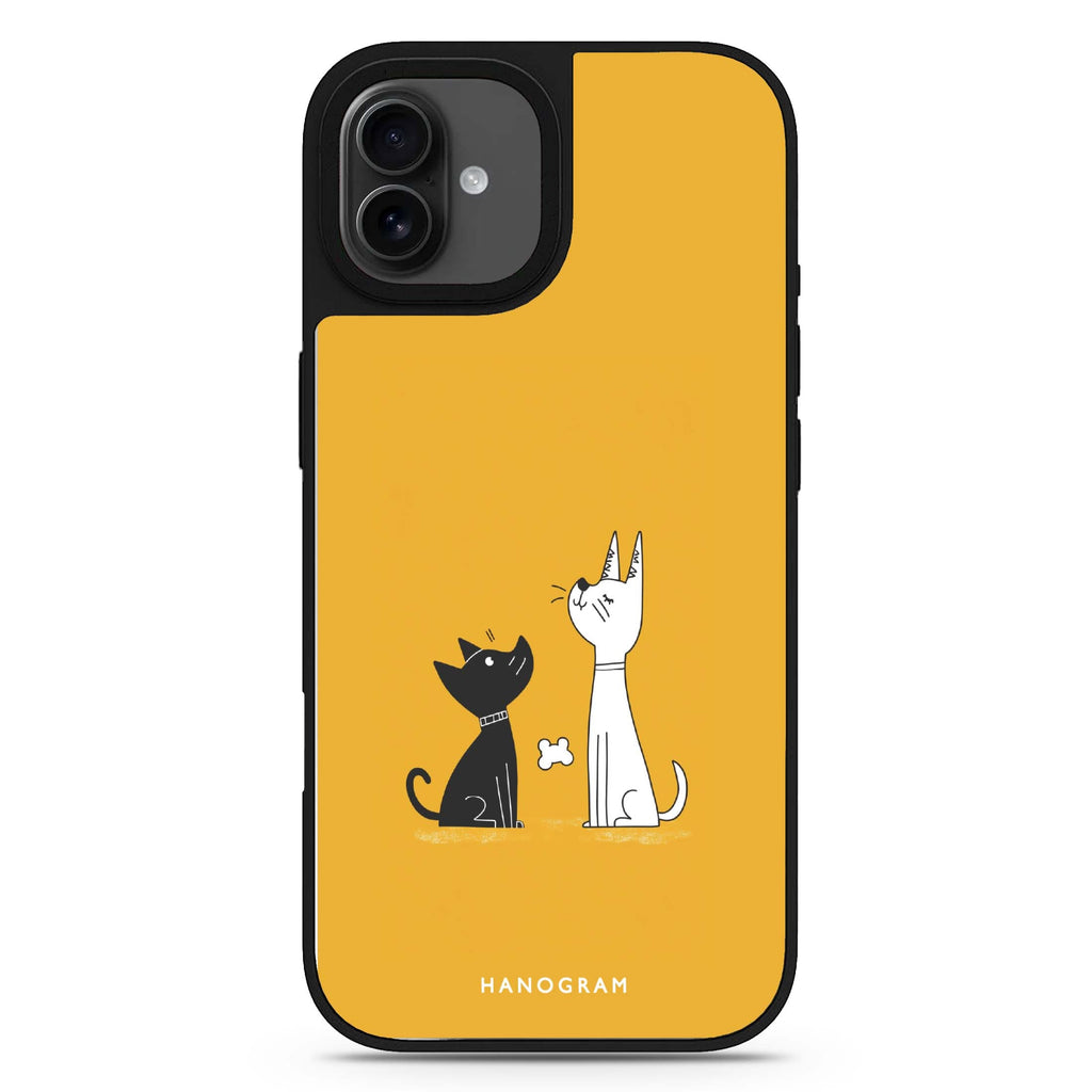 Paw & Claw iPhone 17 鏡面手機殼 主圖設計