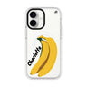 Banana Breeze iPhone 17 水晶透明保護殼正面展示