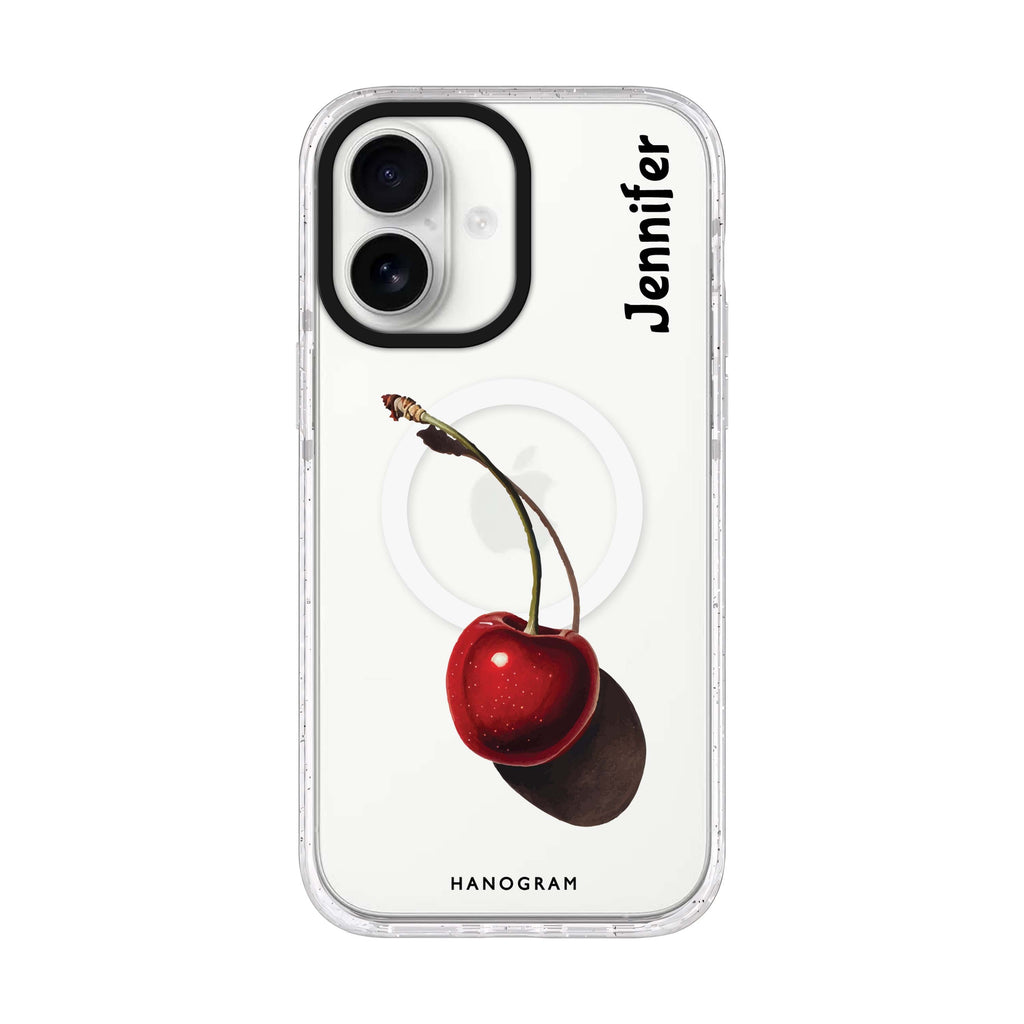 Ruby Rhapsody iPhone 17 水晶透明保護殼正面展示