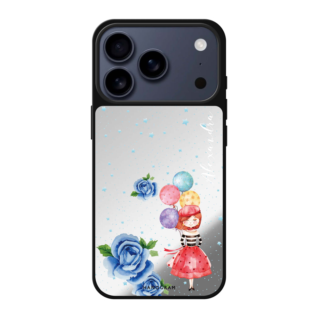Thumbeina 圖案 iPhone 17 Pro Max 鏡面手機殼主圖