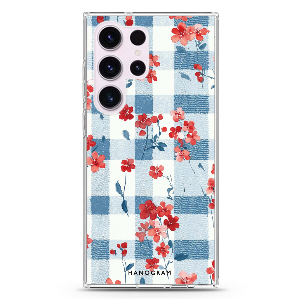 Cherry Meadow Samsung Galaxy Ultra 透明保護殼，適用 S26/S25/S24/S23 Ultra，圖1