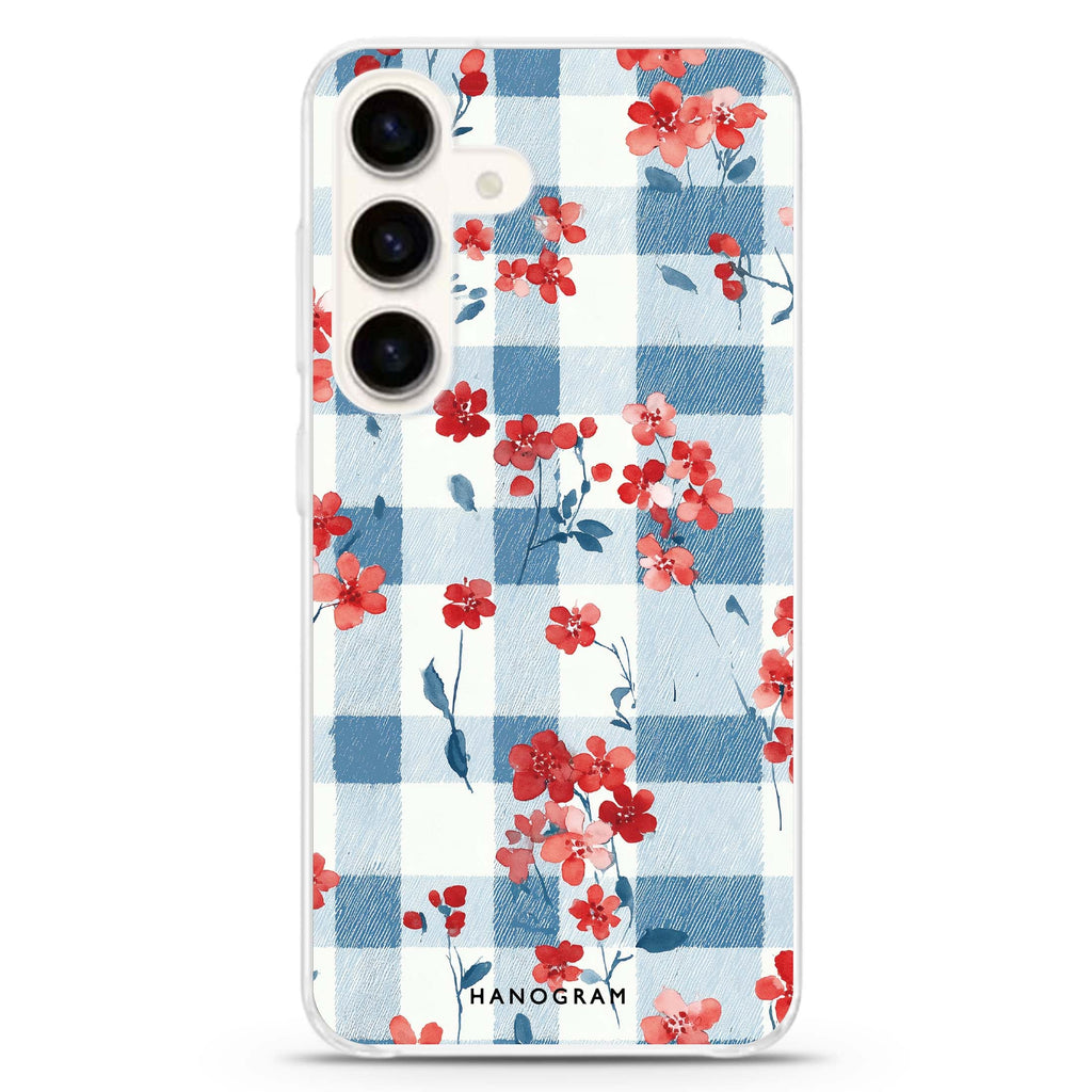 Cherry Meadow Samsung Galaxy S26/S25/S24 水晶透明保護殼正面展示