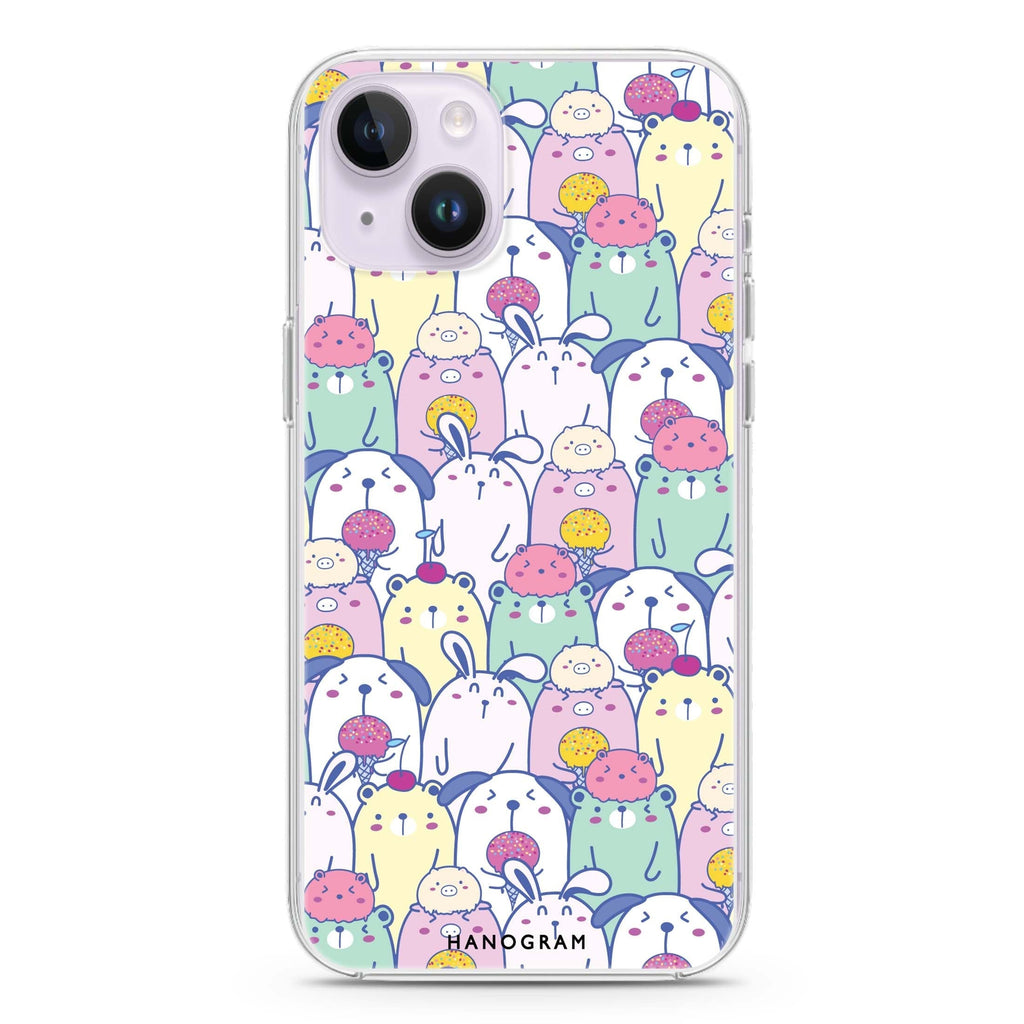 Charm Critters iPhone 14 水晶透明保護殼