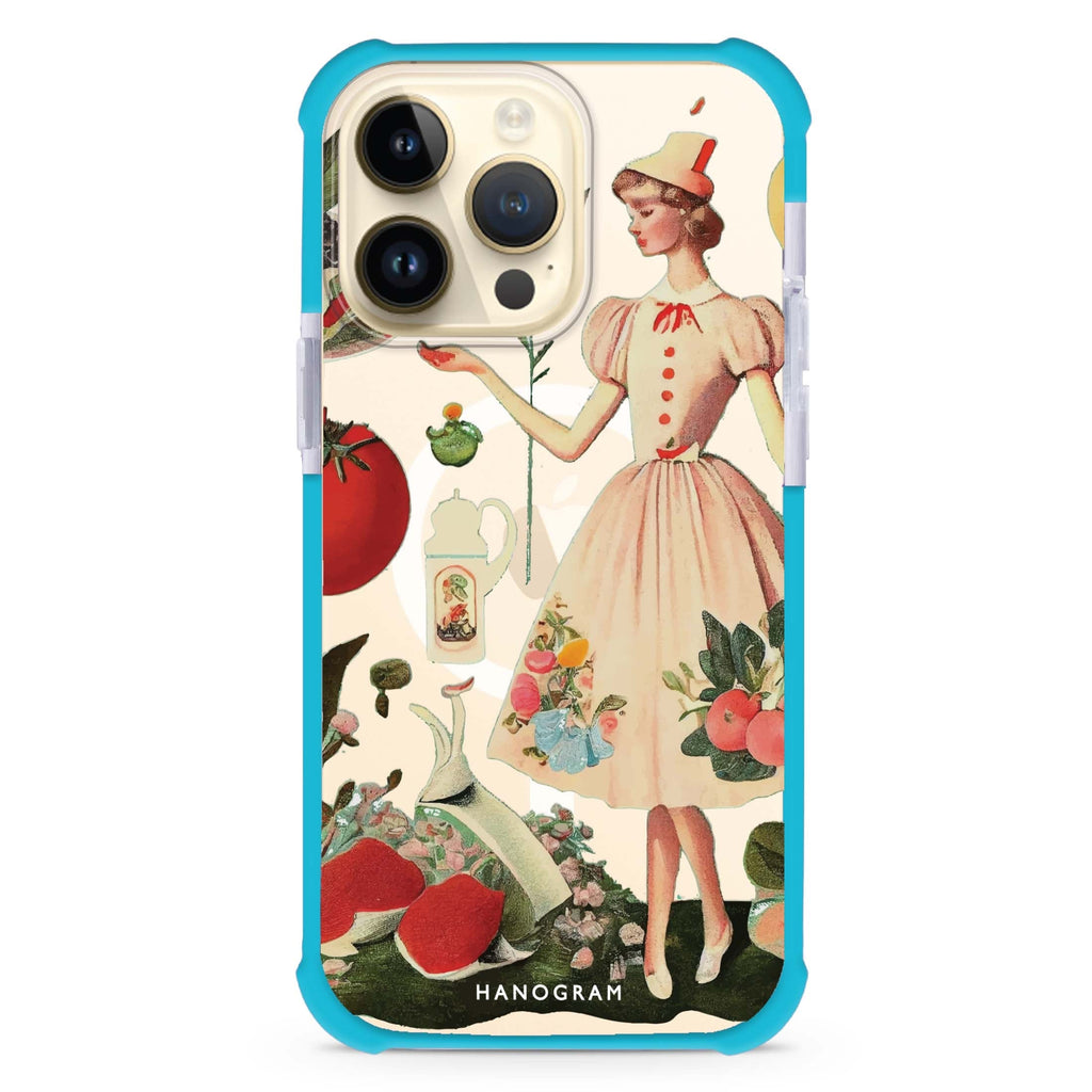 Noble girl iPhone Magsafe 兼容超強防摔保護殼