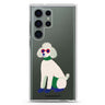 Peace & Poodle Samsung Galaxy Ultra 透明保護殼，適用 S26/S25/S24/S23 Ultra，圖1