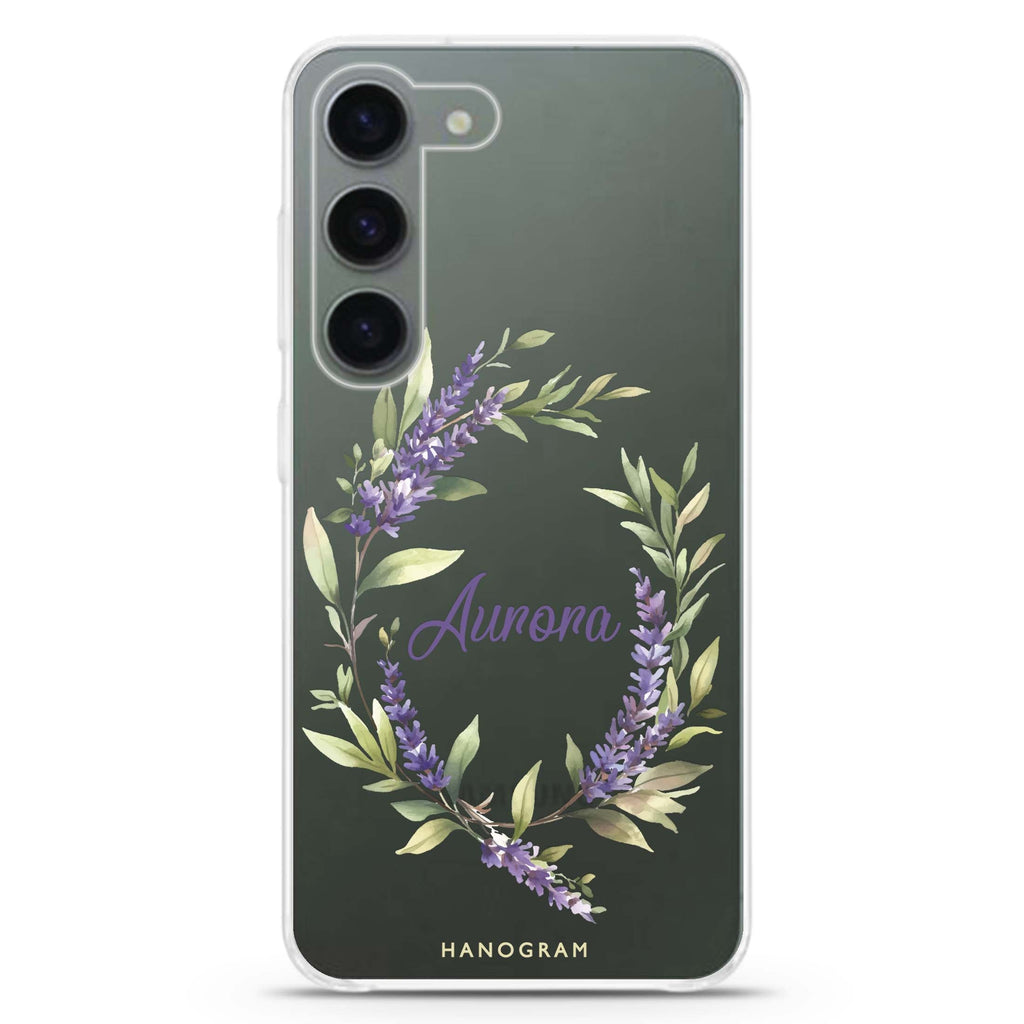 Lavender Ring Samsung Galaxy 水晶透明保護殼