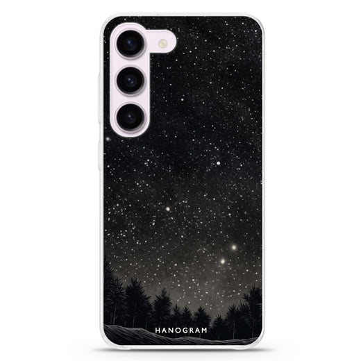 Galactic Gleam Samsung Galaxy 水晶透明保護殼