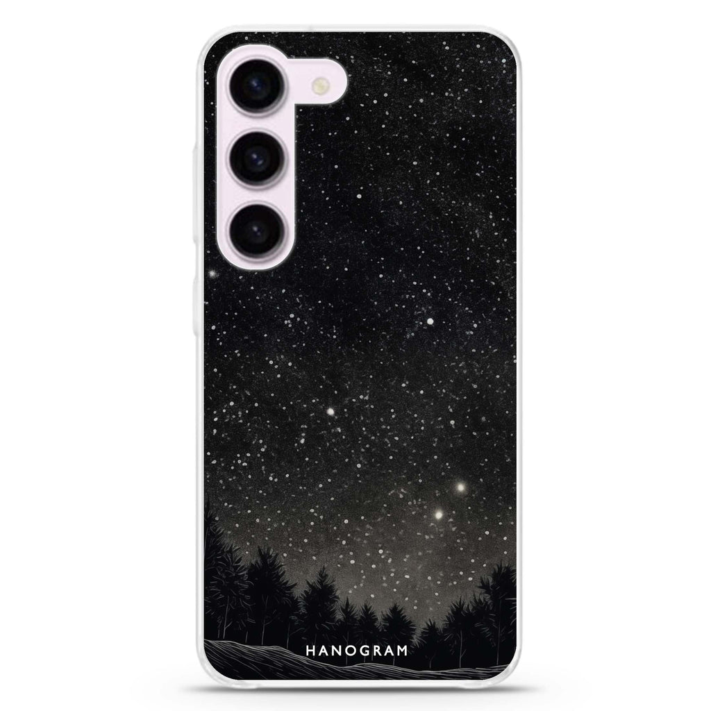 Galactic Gleam Samsung Galaxy 水晶透明保護殼