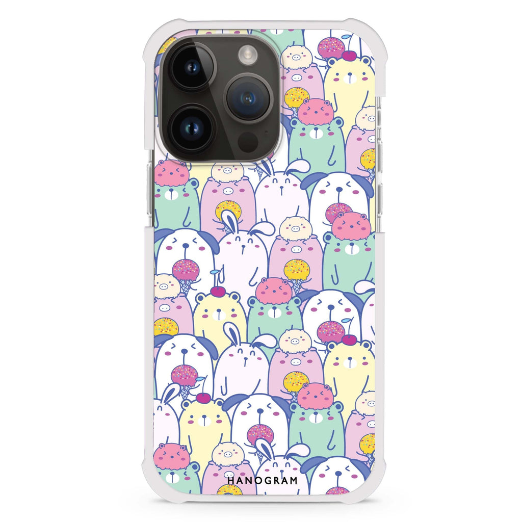 Charm Critters iPhone Magsafe 兼容超強防摔保護殼